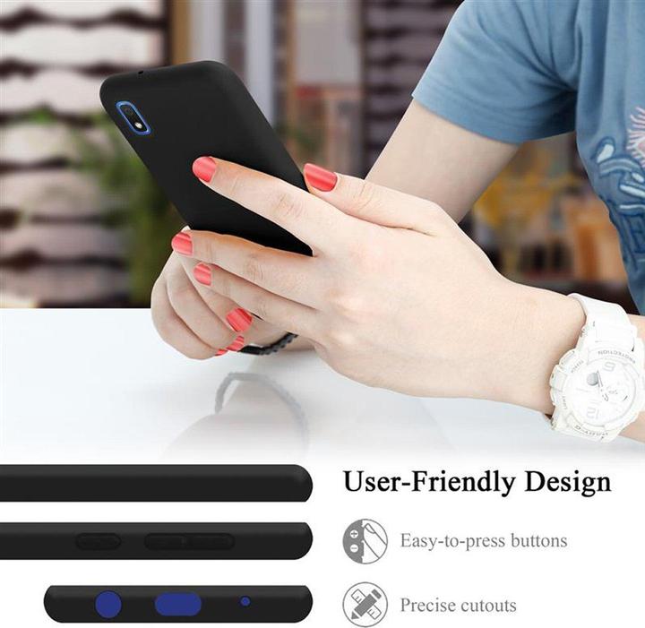 Immagine prodotto Cadorabo Copertura della cassa del silicone liquido TPU (Samsung Galaxy A10, HTC One M10)