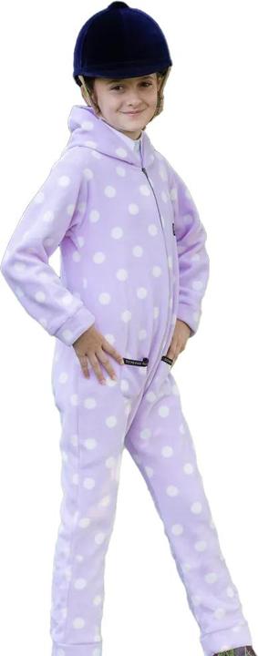 Actual product image Supreme Products Childrens/Kids Dotty Fleece Jumpsuit (S)