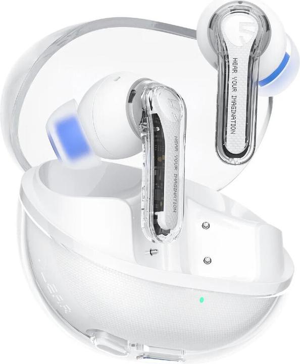 Produktbild Soundpeats Clear kabellose Earbuds weiss (20 h, Kabellos)