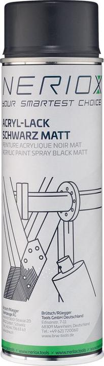 Neriox Lackspray (Tiefschwarz, 0.50 l)