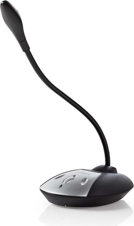 Actual product image Nedis Microphone for use with: Desktop/Notebook Wired USB-A Male On/Off Switch Headphone Output