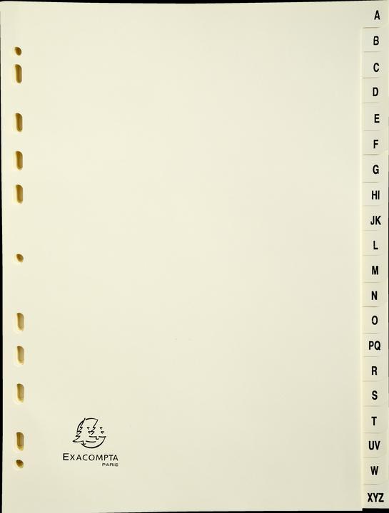 Produktbild Exacompta Register