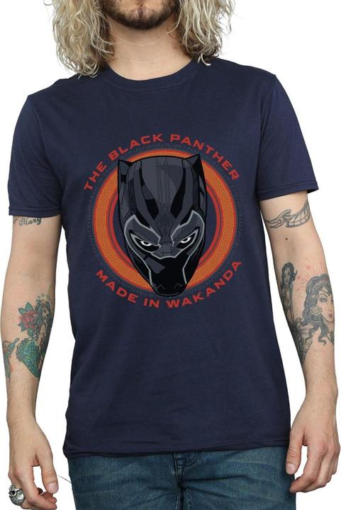 Immagine prodotto Maglietta Uomo Black Panther Made in Wakanda Rosso (XXL)