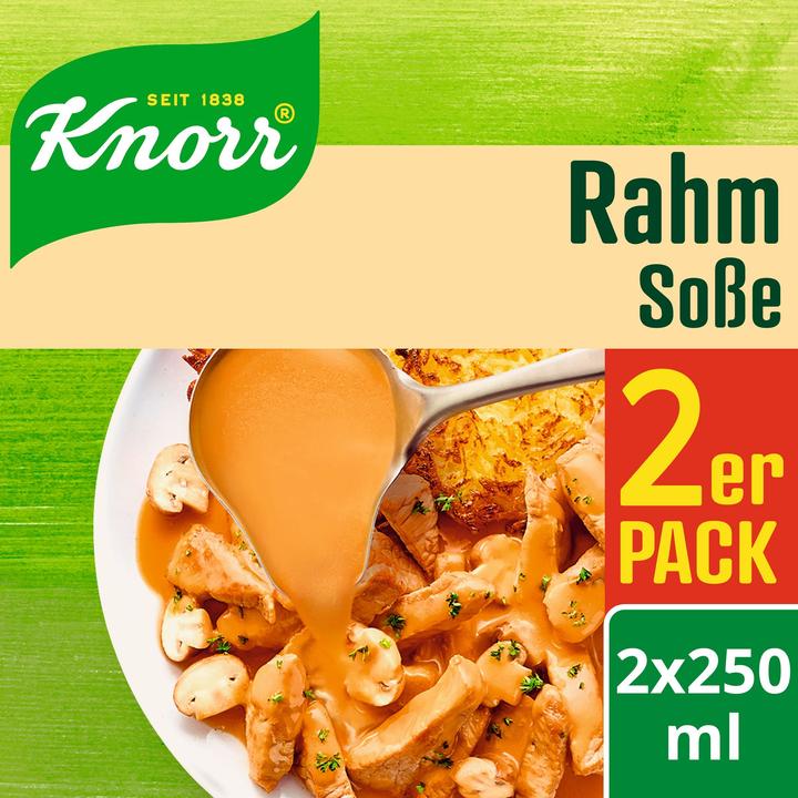 Produktbild Knorr Rahm Sosse ergibt 2 x 250 ml