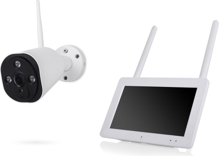Produktbild Smartwares Überwachungskamera Set Kabelloses Kamerasystem, 1080P Full HD (1920 x 1080 Pixels)
