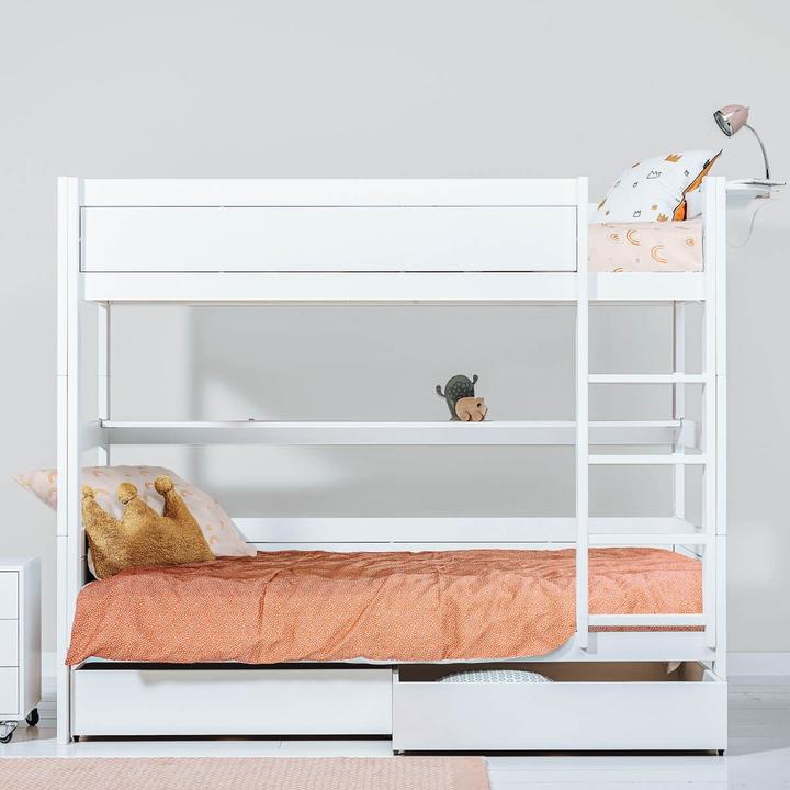 Image du produit Lifetime Kidsrooms Lit superposé, échelle, protection contre les chutes, 2 sommiers Deluxe inclus (140 x 200)