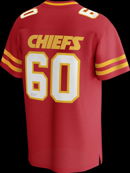 Actual product image Fanatics Kansas City Chiefs NFL Poly Mesh Supporters Jersey - M (M)