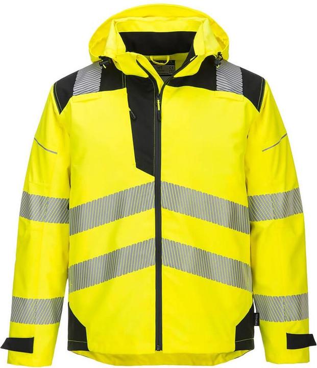 Produktbild Portwest Mens PW3 Extreme Hi-Vis Waterproof Jacket (XXL)