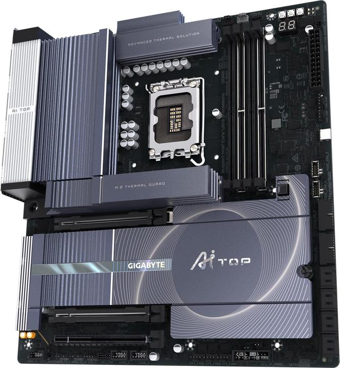 Image du produit Gigabyte Z890 AI TOP (LGA 1851, Intel Z890, E-ATX)