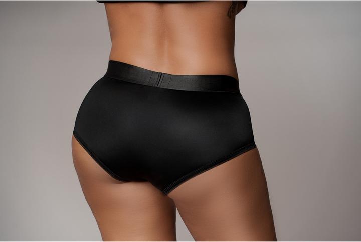 Ouch! Vibrating Strap-on Brief - XL/XXL