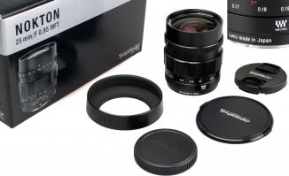 Productafbeelding Voigtländer Nokton Lens 25mm f/0.95 II, Micro Four Thirds (Micro Vier Derde, Micro Vier Derde)