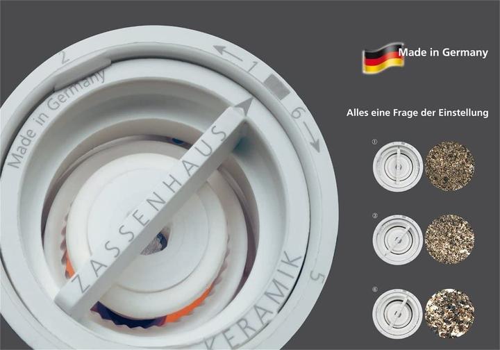 Immagine prodotto Zassenhaus Macina sale e pepe Frankfurt Wenge (Pepe, Sale)