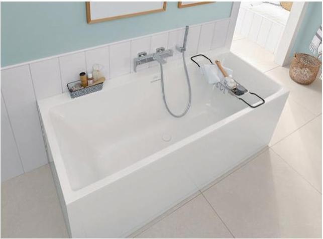 Actual product image Villeroy & Boch V&B built-in bath SUBWAY 3.0 DUO R-eck1800x800mm white (180 cm, 80 cm)