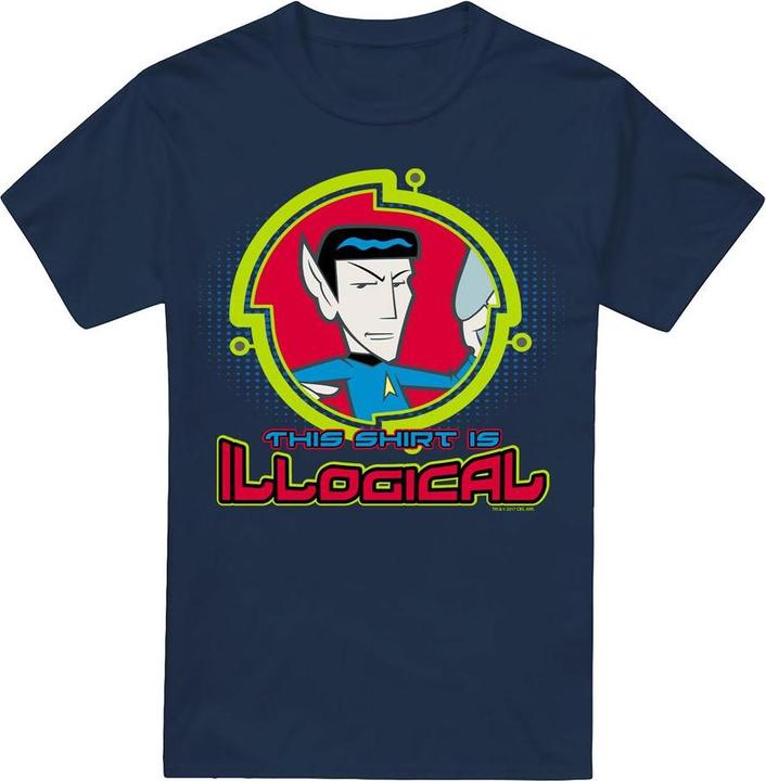 Immagine prodotto Star Trek Quogs Illogical Maglietta Uomo (L)
