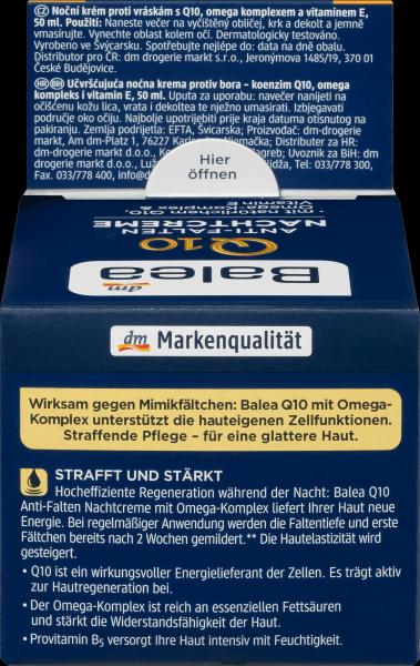 Immagine prodotto dm Balea Q10 antirughe (50 ml, Crema notte)