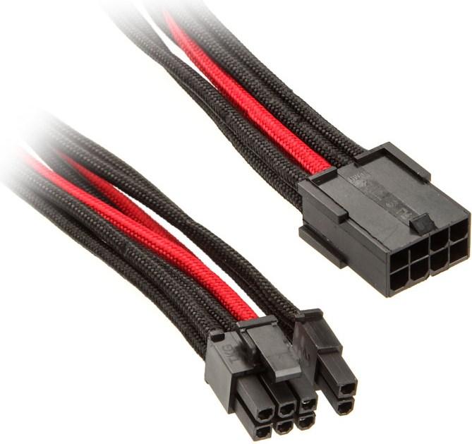 Produktbild Silverstone PCIe-8-Pin zu PCIe-6+2-Pin Kabel