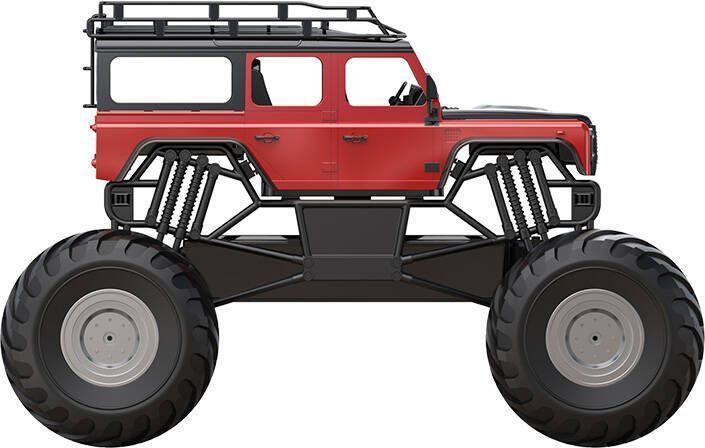 Actual product image Double Remote control RC remote control car 1:8 (red) Land Rover Defender E375-003