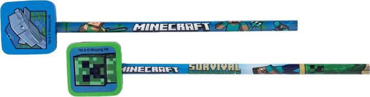 Image du produit Minecraft - Ensemble Crayon à papier et embout (2 x)