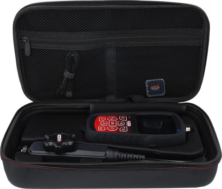 Produktbild KS Tools HD-Videoskop-Satz mit Ø 3,9 mm 180° und 0° HD Frontkamera-Sonde, flexible PVC Hülle, 3-tlg