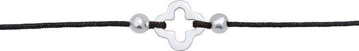 Produktbild Elli Choker, Kleeblatt (Keine Schmucksteine, 925er Sterling Silber, Nylon, 36 cm)