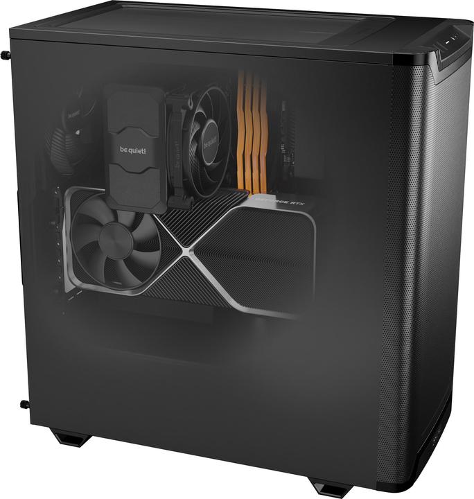 Actual product image be quiet! Pure Base 501 (mATX, ATX, Mini-ITX)
