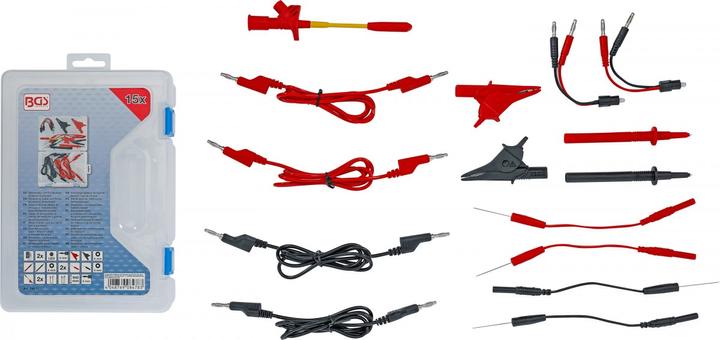 Actual product image BGS Measuring cable and test probe accessories range