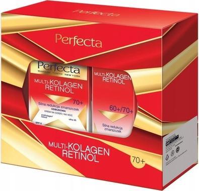 Immagine prodotto Perfecta Perfectaset Multikolagen Retinol Cream 70 per il giorno e la notte 50ml Crema Occhi 6070 15ml (Giorno + Notte)