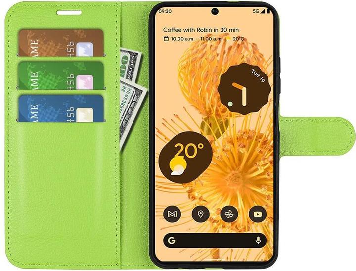 Produktbild Cover-Discount Google Pixel 7 Pro - Leder Etui Hülle grün (Google Pixel 7 Pro)