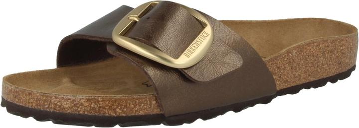 Actual product image Birkenstock Madrid Big Buckle Birko-Flor narrow (43)