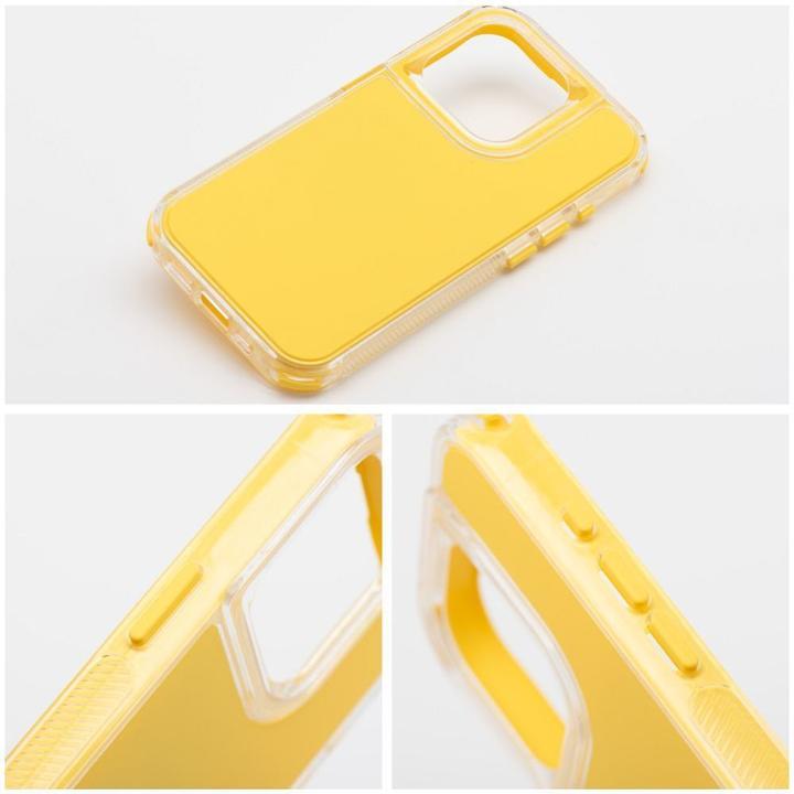 Actual product image OEM LCD display! MATRIX Case for IPHONE 16 Pro Max yellow (Apple iPhone 16 Pro Max)