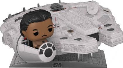 Actual product image Funko Pop Ride Star Wars Celebration 2022 Lando Calrissian in Millennium Falcon Star Edition