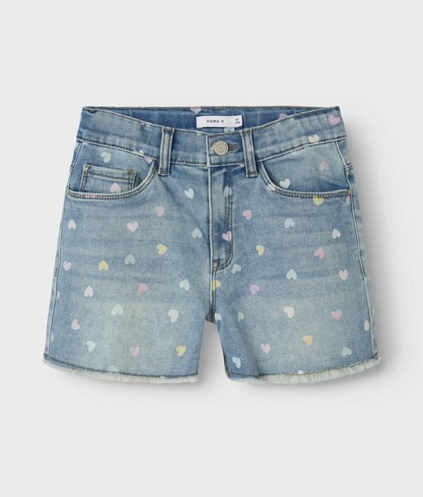 Immagine prodotto Name it Pantaloncini in denim con vestibilità mamma (116)