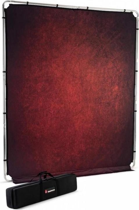 Manfrotto Ezy Frame Vintage 2 x 2.3m, Crimson (200 cm, 230 cm)
