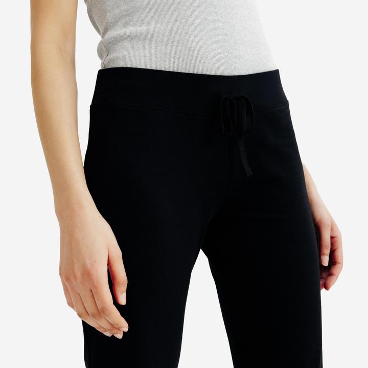 Produktbild Decathlon Leggings Damen ausgestelltes Bein - schwarz (W35)