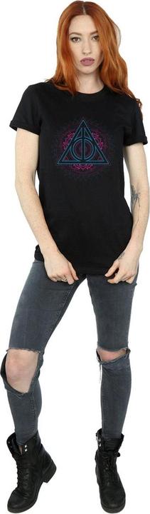 Image du produit - T-shirt NEON DEATHLY HALLOWS - Femme (S)
