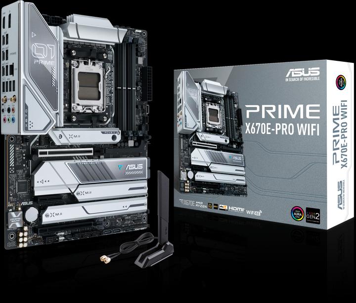 Image du produit ASUS PRIME X670E-PRO WIFI (AM5, AMD X670E, ATX)