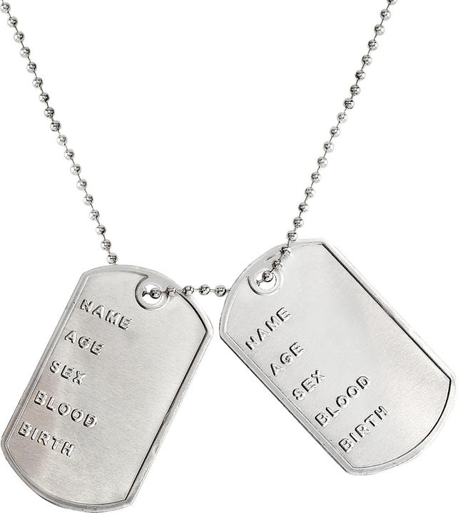 Actual product image Widmann Kette Hundemarke