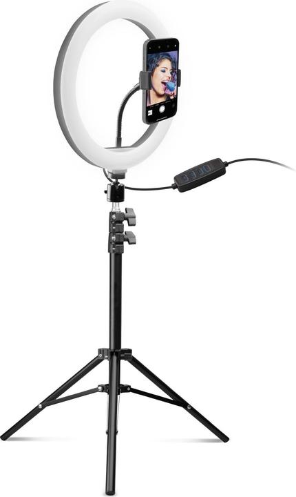 Produktbild SBS Selfie Ring Light mit Stativ (Ringleuchte)