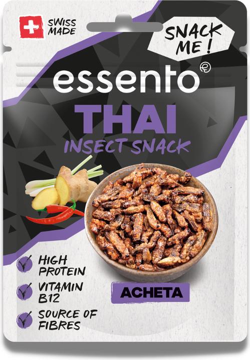 Image du produit Essento Insect Snack - Thaïlandais (15 g)