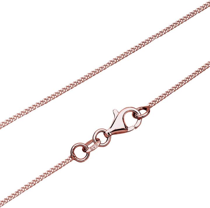 Actual product image Elli Crystal Necklace, Crystal Stud Earrings (925 Sterling silver rose gold)