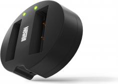 Actual product image Newell Camera Charger SDC-USB Dual Channel Charger for PS-BLS5 Batteries (Camera battery charger)