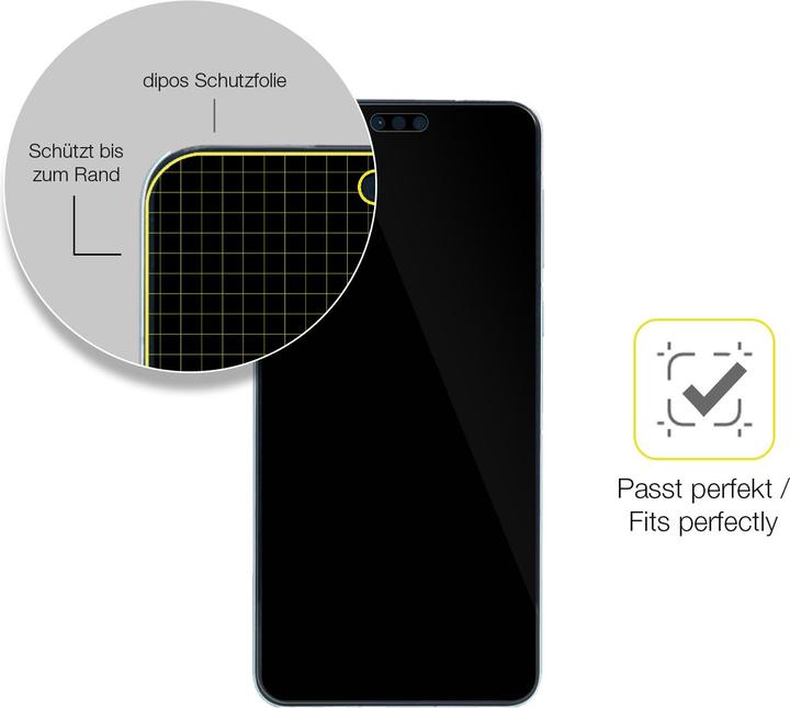 Image du produit Dipos Film de Protection d’écran Full-Cover 3D (2 pièce(s), Huawei Mate 60 Pro)