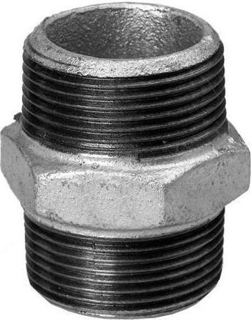 Immagine prodotto Hermann schmidt Nipplo doppio HS 280 DN 50, 2, AG/AG, zincato (Doppio capezzolo)