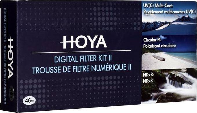 Image du produit Hoya Digital Filter Kit II (UV, CIR-PL & ND8) Filterset (40.50 mm, Filtre gris neutre, Filtre polarisant, Filtre UV)