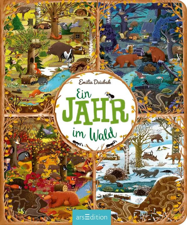 Produktbild Ein Jahr im Wald (Deutsch, Emilia Dziubak, 2023)