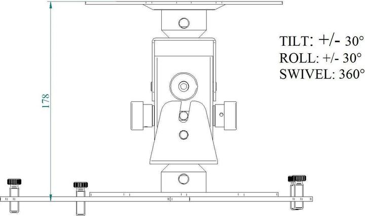Immagine prodotto Euromet Arakno a soffitto (Soffitto)