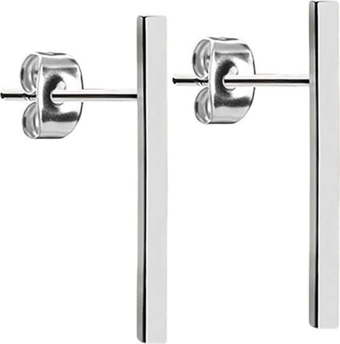 Image du produit Star Piercing Boucles d'oreilles poutre argent (Laiton, Acier chirurgical 316L)