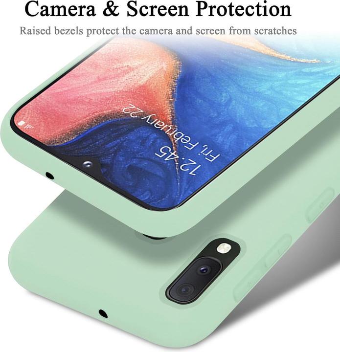 Image du produit Cadorabo TPU Liquid Silicone Case Cover (Samsung Galaxy A20e)