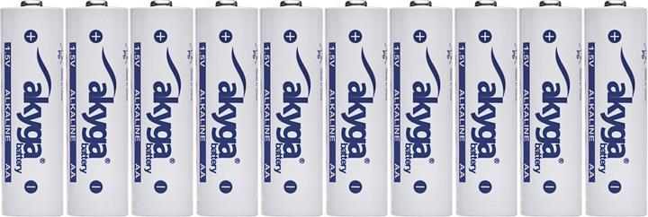 Produktbild Akyga AA LR6 Mignon (AA)-Batterie Alkali-Mangan 3050 mAh 1.5 V 10 St. (10 Stk., AA, 3050 mAh)