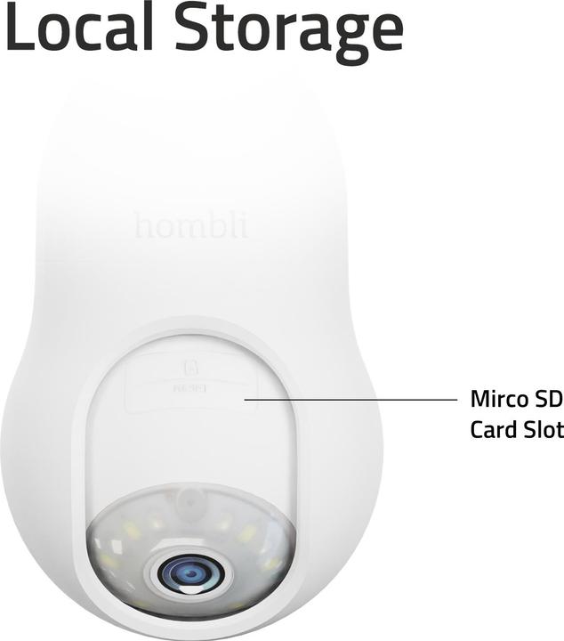 Produktbild Hombli Bulb Cam (2560 x 1440 Pixels)